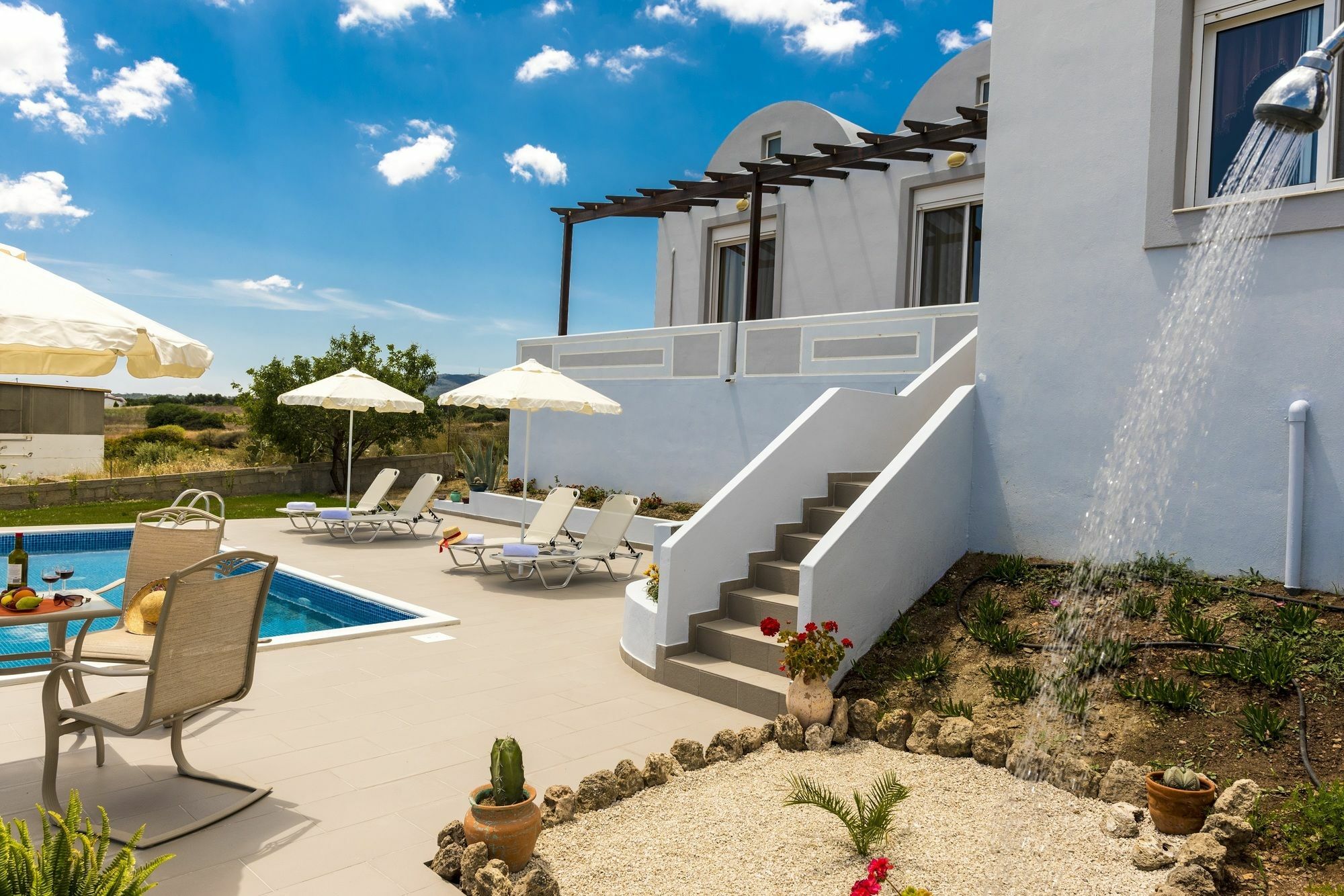 Orianna Sea View Villa Gennadi Exterior photo