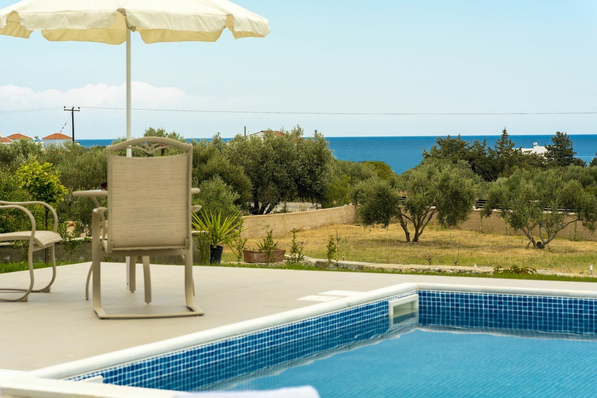 Orianna Sea View Villa Gennadi Exterior photo