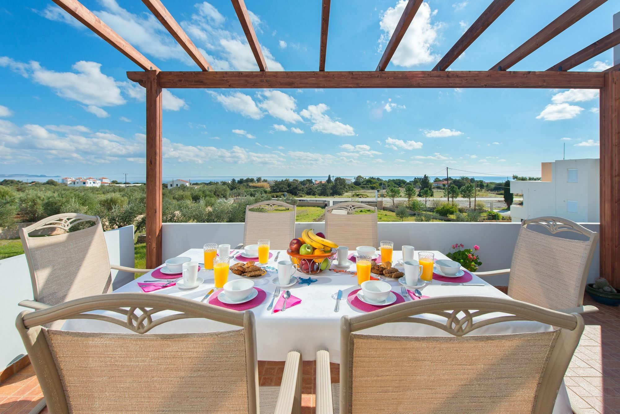 Orianna Sea View Villa Gennadi Exterior photo