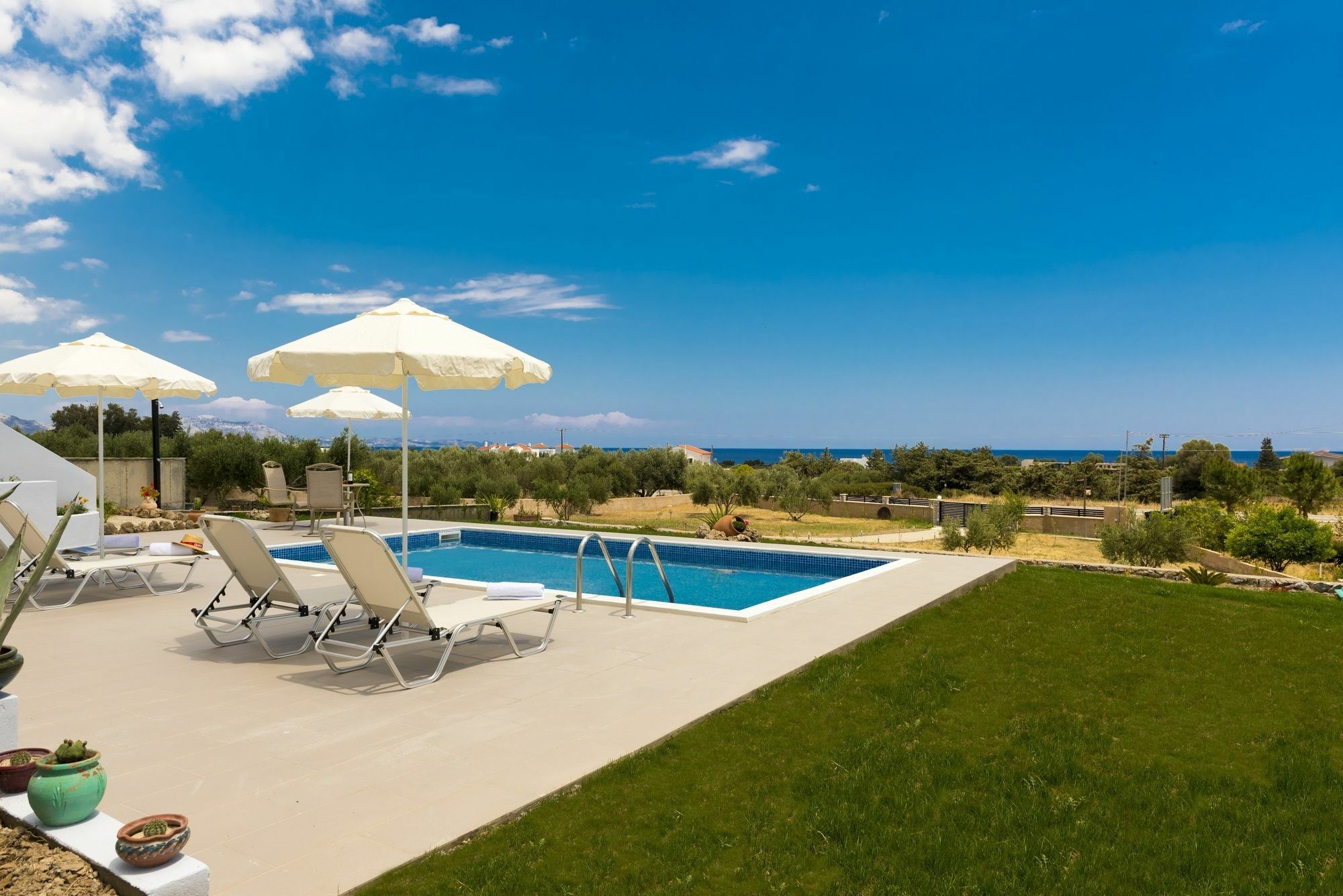 Orianna Sea View Villa Gennadi Exterior photo