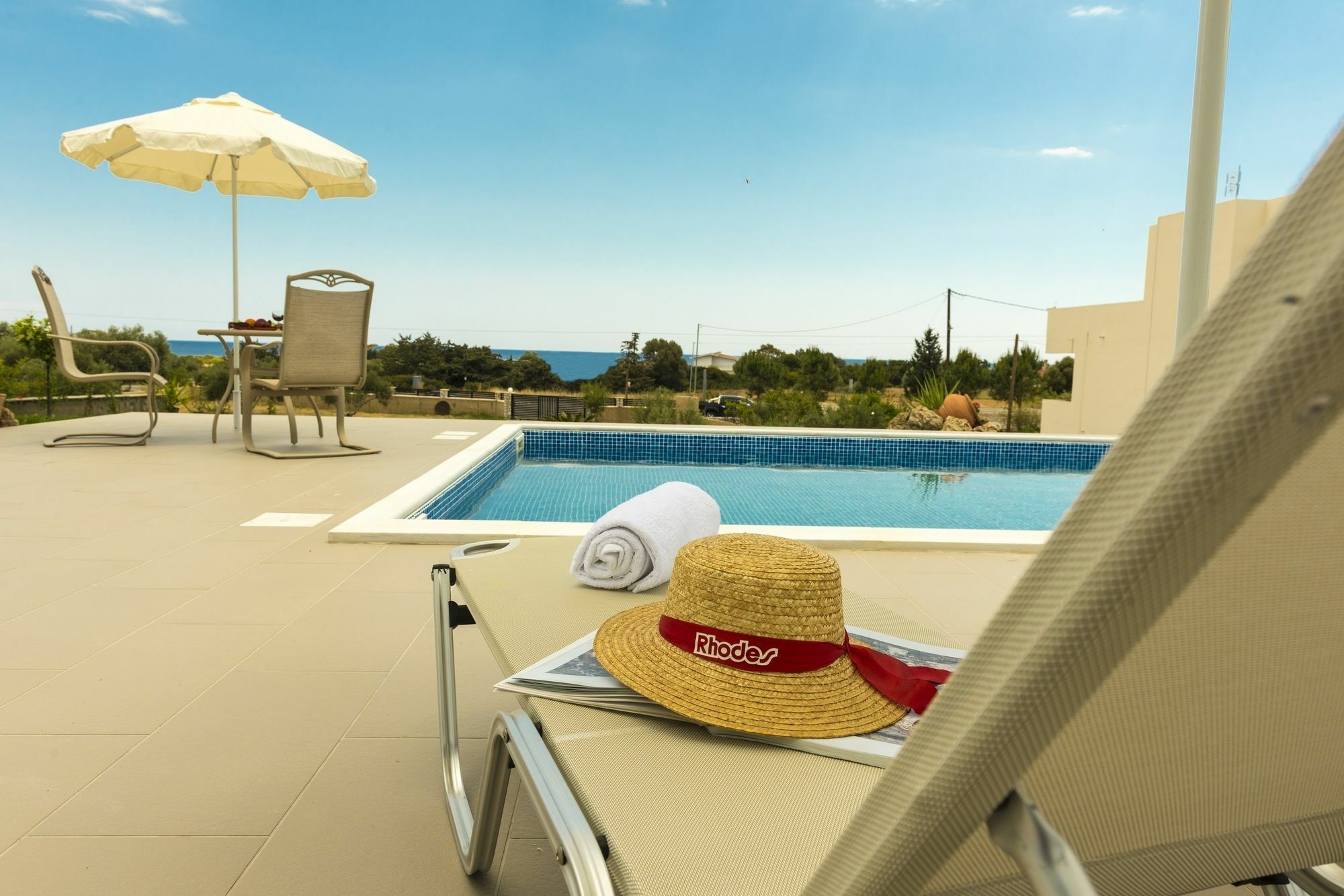 Orianna Sea View Villa Gennadi Exterior photo